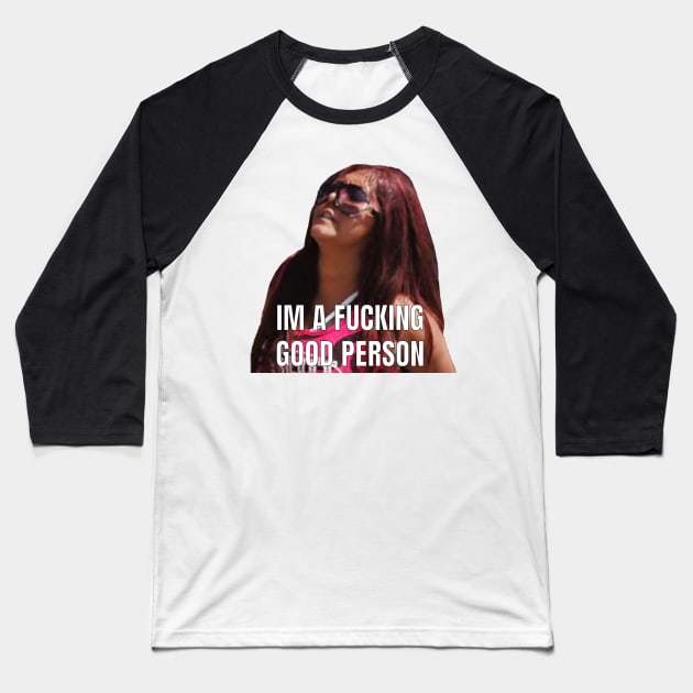 SNOOKI GETTING ARRESTED Baseball T-Shirt by ematzzz